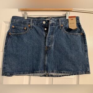Levi's Blue Denim Icon Skirt- size 31